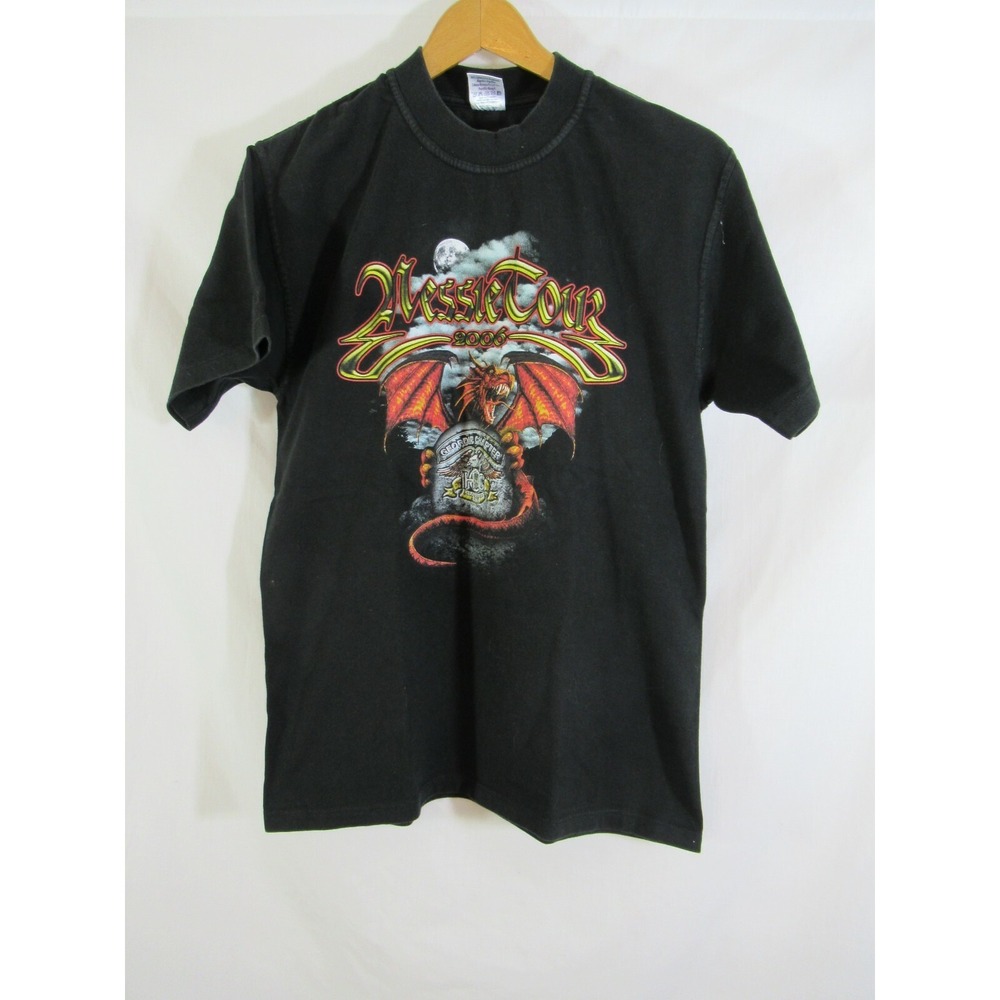 Vintage Harley Owners Group Loch Ness Tour T-Shirt Men Medium Geordie Chapter UK